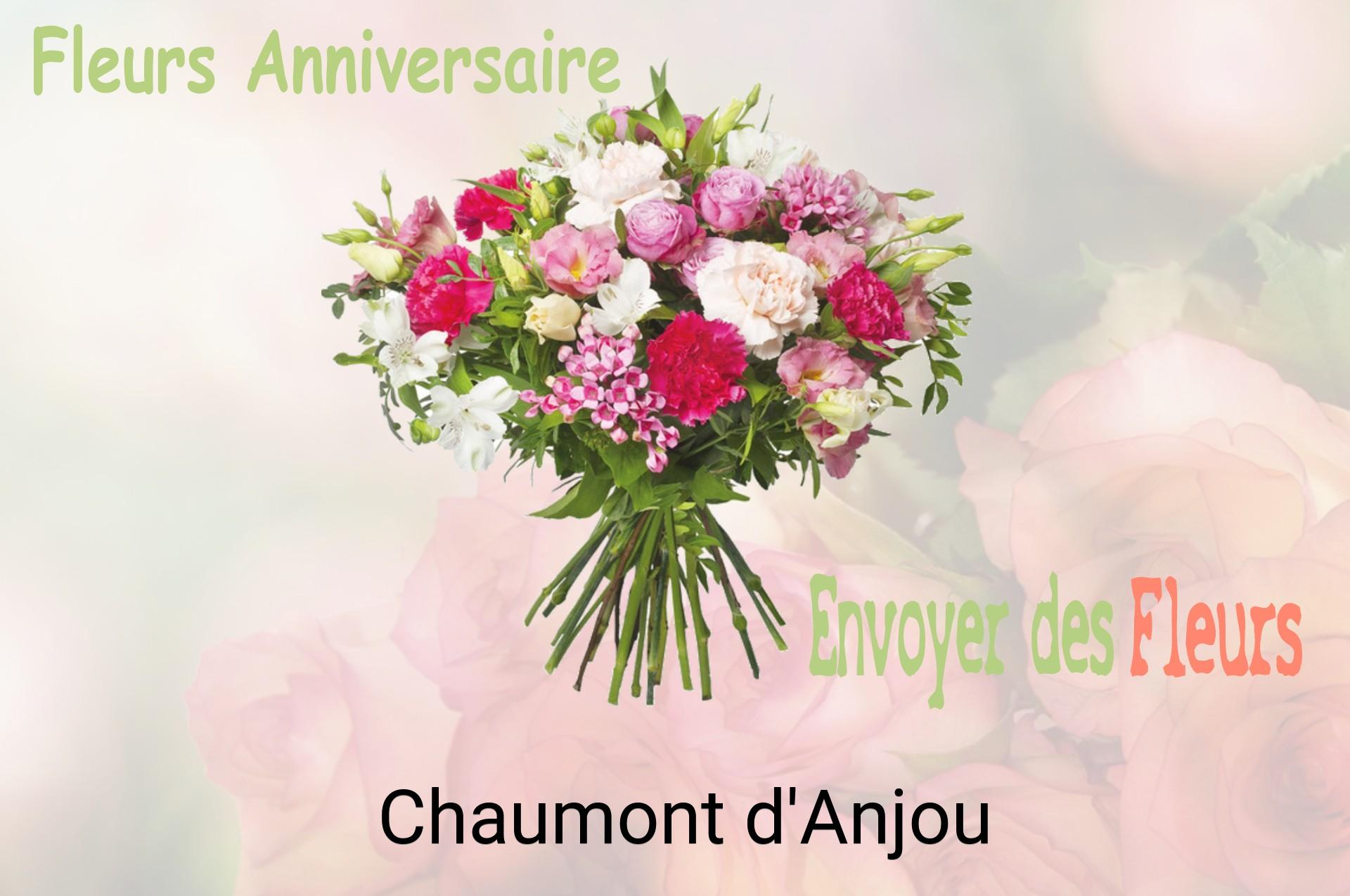 Bouquet de fleurs d’anniversaire livré à Chaumont-d'Anjou