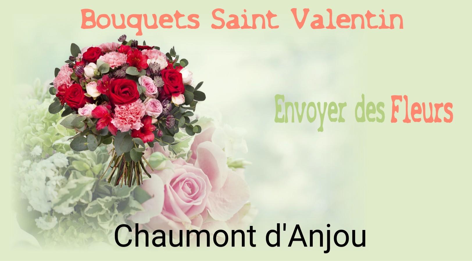 Roses de Saint-Valentin livrées à Chaumont-d'Anjou